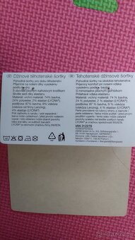 Těhotenské riflové kraťasy, vel. 40 - 7