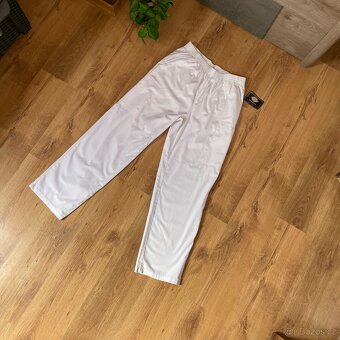 Bílé dickies kalhoty velikosti L - 7