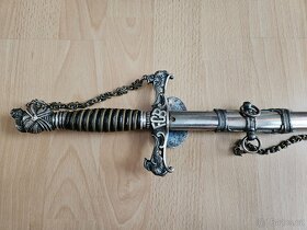 Krasny starozitny mec Henry Clark - 7