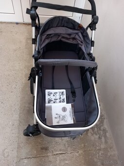 CHIPOLINO Kočárek kombinovaný HAVANA 2v1 Anthracite - 7