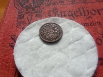 VZÁCNÝ 2 HELLER 1901 FR.JOSEF - 7