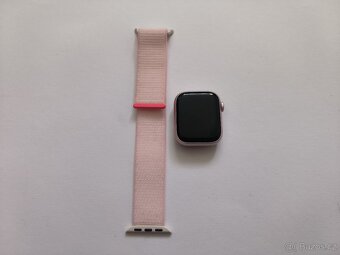 apple watch 9 45mm Pink / Batéria 90% - 7