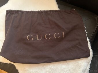 Kabelka Red Gucci Guccissima Mayfair Tote Bag - 7