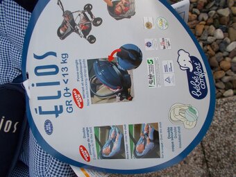 Dětská sestava Bébé Confort – autosedačka Élios + podvozek T - 7