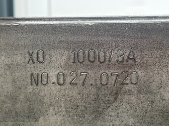Ruční ohýbačka plechů XO 1000/3 - 7