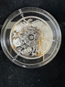 Sada stříbrných mincí série Tanačící Diamant Ag proof RRR - 7