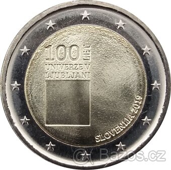 2 Euro Slovinsko pamětní mince 2015 - 2022 - vyberte si - 7