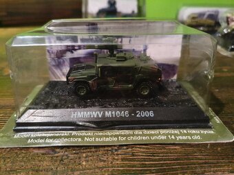 Modely tanků a vojenské techniky 1/72 blistr - 7