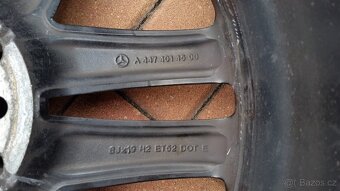Letní sada MERCEDES W447 5x112 R19 NOVÉ pneu 245/45/19 r2025 - 7