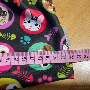 Nová- dívčí fleece čepice Unuo- S/ 1-3 roky - 7