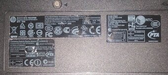 Notebook HP 620 DualCore T4500 6GB 120GB SSD - 7