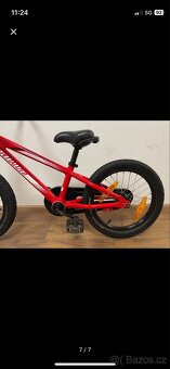 Dětské kolo Specialized Hotrock 16” červené - 7