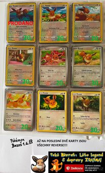 KUSOVÉ KARTY TCG POKÉMON (ORIGINÁL KARTY) (3) - 7