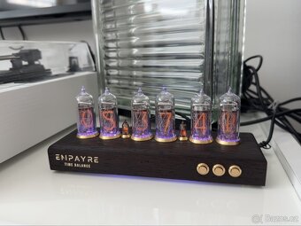 Luxusní stolní hodiny Empayre Time Balance, nové - 7