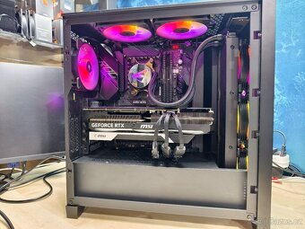 Herní 8jádro Ryzen 7 5800X3D, RTX4080 16GB, 32GB - záruka - 7