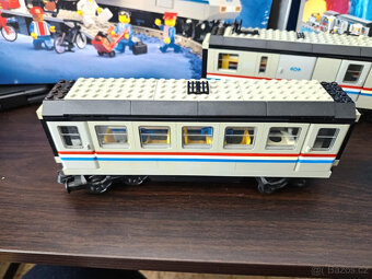 LEGO Train 9V 4558 Metroliner +návod +box - 7