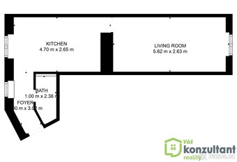 Pronájem bytu 1+1, 35 m2 - Brno - Staré Brno, ev.č. 00797 - 7