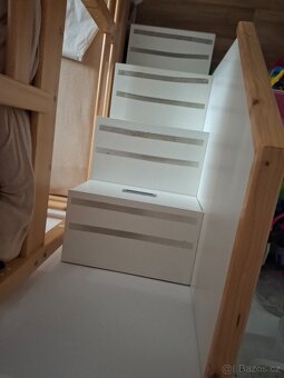 Patrová postel Domestav včetně schodů - 7
