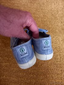 Velice kvalitni spanelske ECO tenisky  NATURAL WORLD - 7