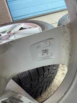 Originál Alu 5x112 R17 Mercedes - 7