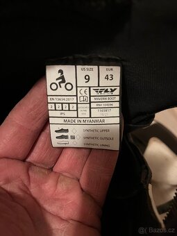 Motokrosové boty FLY vel.43 - 7
