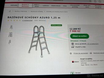 Prodám venkovní bazén - 7
