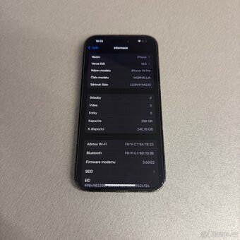 iPhone 14 Pro 256GB space black, rok záruka - 7