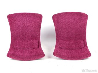 IKkonivká designová retro křesla M. Navrátil, 1960, - 7