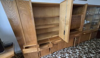 obývací stěna, židle, peřiňák, rozskládací stůl, bar - 7