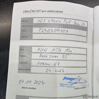 MRX eMERIX 29" YAM24 elektrokolo rám 19" 2024 - 7