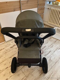 Cybex dvojkombinace + adaptery na autosedačku - 7