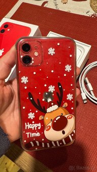 IPhone 11 64GB červený, top stav - 7