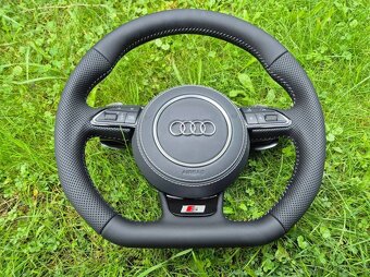 -AUDI VOLANT KOŽENÝ MULTIFUNKCNY ZKOSENY - 7