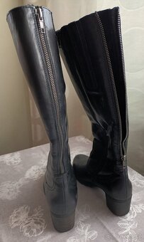 Prodám kožené kozačky vel 38 - 7