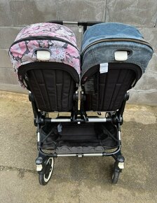 Sourozenecky kocarek Bugaboo donkey Diesel vcetne vybavy - 7