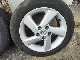 16"letní alu sada 5x114 origo Mazda 6 GG 3 5 205/55 Conti - 7