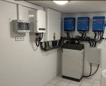 Montáž fotovoltaických panelů a dalších komponent FVE - 7