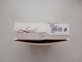 Nová černá elegantní podprsenka 80B - 7