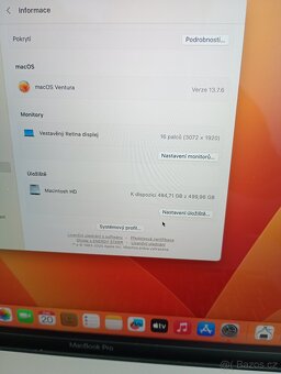 MacBook Pro 16" i7 2,6 32 RAM 512 SSD - Jako nový - 7