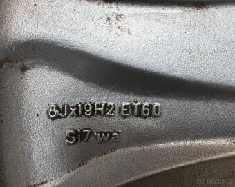 Prodám originální sadu alu kol R19 na MERCEDES ML W164 jak j - 7