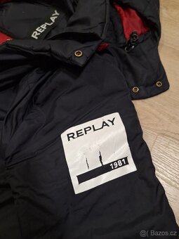Pánská zimní bunda/parka Replay (velikost M) - 7