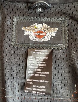 Dámská kožená bunda Harley Davidson - 7