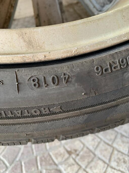 Alu + pneu 225/45/18"  zimní na Opel,Fiat  rozteč 5110 - 7