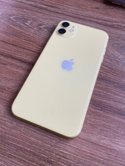 Prodám iPhone 11, 128GB žluté barvy - 7