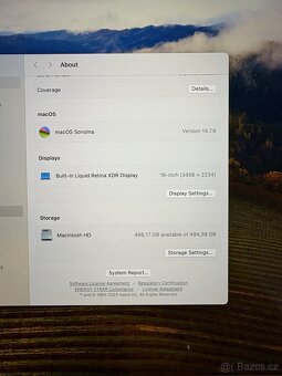 Macbook Pro 16" – M1 Pro/16 GB RAM/512 SDD - Praha/ČB - 7