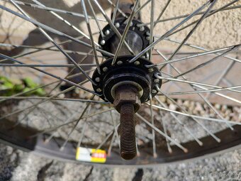 Přední ráfek na kolo freestyle BMX 20" , 48 drátů - 7
