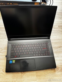 Herní notebook MSI GF63 RTX3050, 512 SSD+ 1TB - 7
