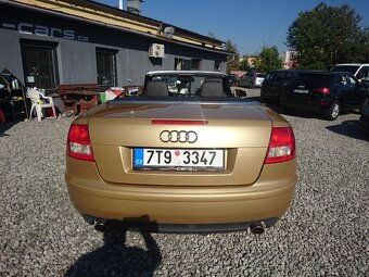 Audi A4 Cabrio,3.0i,162KW,QUATTRO,1.maj.koup.v ČR - 7