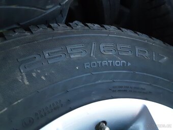 ALU DISKY 6X114,3 pneu ZIMNÍ 255/65/17 Nokian - 7