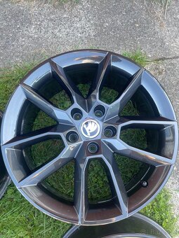 Alu kola Škoda originál Gemini R18 - 7